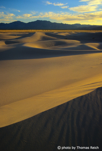 Sanddünen, Death Valley, Kalifornien