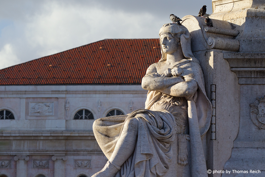 Lissabon Statue