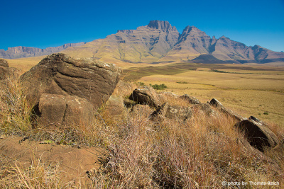 Little Berg Plateau, Drakensberge in Südafrika