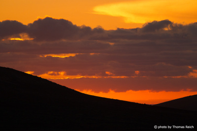 Sonnenuntergang Vulkane Fuerteventura