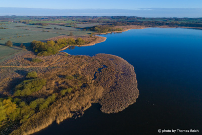 Luftbild Malchiner See