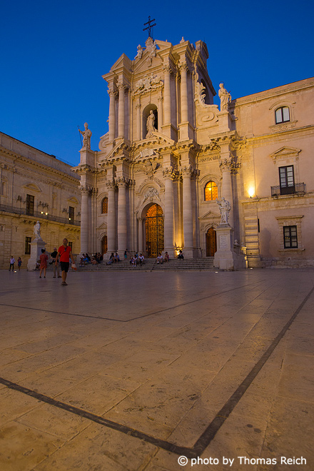 The Cathedral of Syracuse Sicily