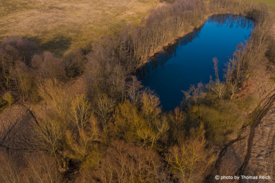 Mecklenburgische Seenplatte aus der Vogelperspektive