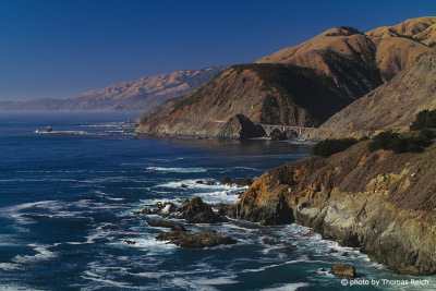Küste Big Sur Kalifornien