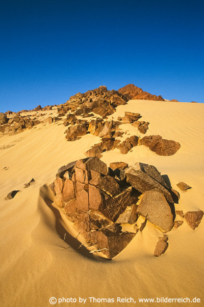 Sandstone desert Sinai