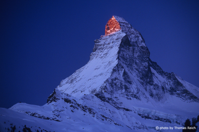 Ost- und Nordwand des Matterhorns