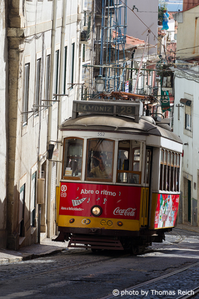 Straßenbahn 28, Lissabon
