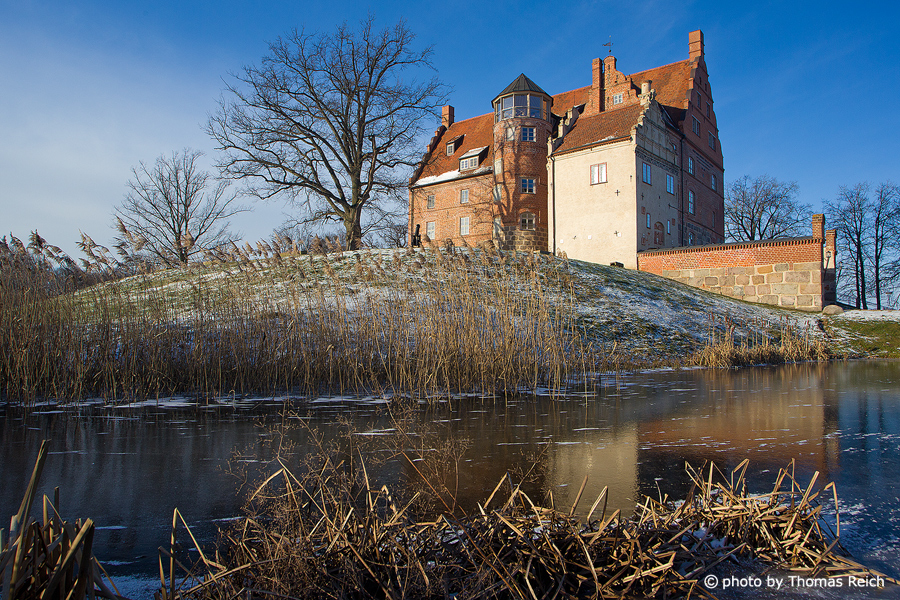 Schloss Ulrichshusen im Winter
