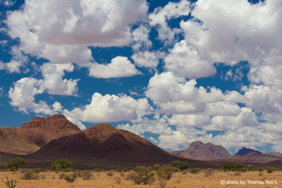 Mountains in Namib Rand Nature Reserve