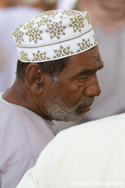 Typische Kopfbedeckung Männer, Oman