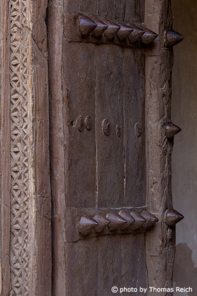 Antike Holztür, Oman