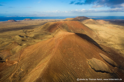 Vulkan Montaña Colorada Fuerteventura